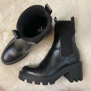 All Black Zara Booties 👢